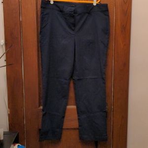 Lane Bryant 20 Madison Navy Stretch Trouser